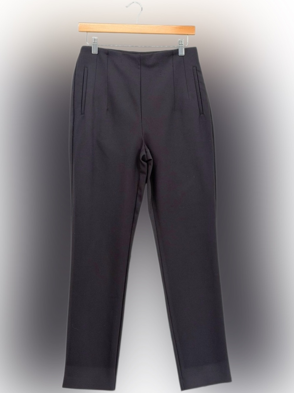 Rachel Zoe Tailored Slim Black Dress Pants